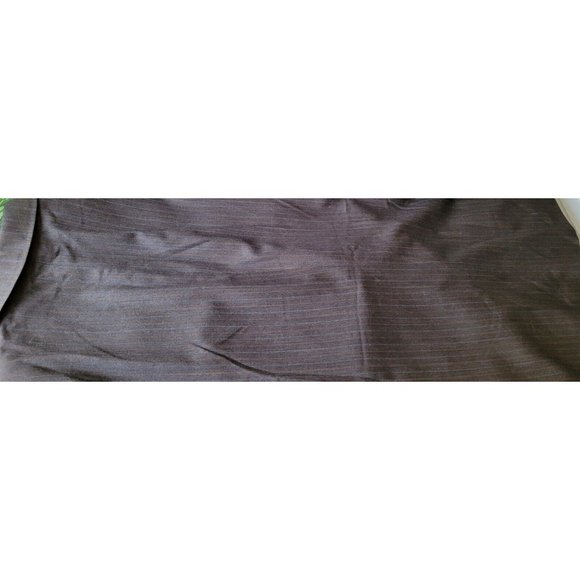 JOE JOSEPH ABBOUD 46L MEN'S SPORT COAT GRAY BROWN WOOL 2-BUTTON/2-VENT B537 - Picture 12 of 15